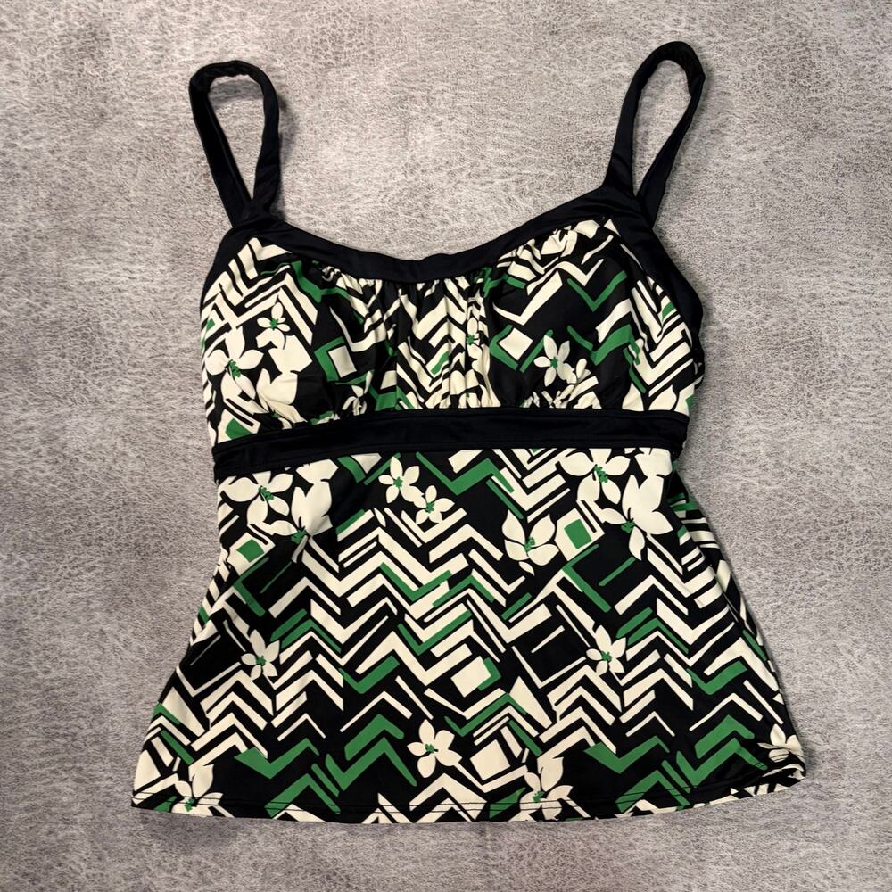Y2k Floral Patterned Tank Top